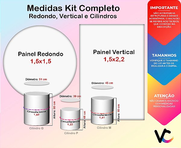 Kit 2 Painéis De Festa + Trio De Capas Cilindro - Efeito Marmorizado Preto com Cinza 041