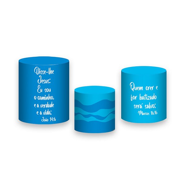 Trio De Capas De Cilindro - Batismo nas Águas 028