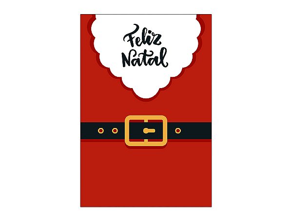 Painel De Festa Vertical 1,50 x 2,20 - Natal Roupas do Papai Noel 051