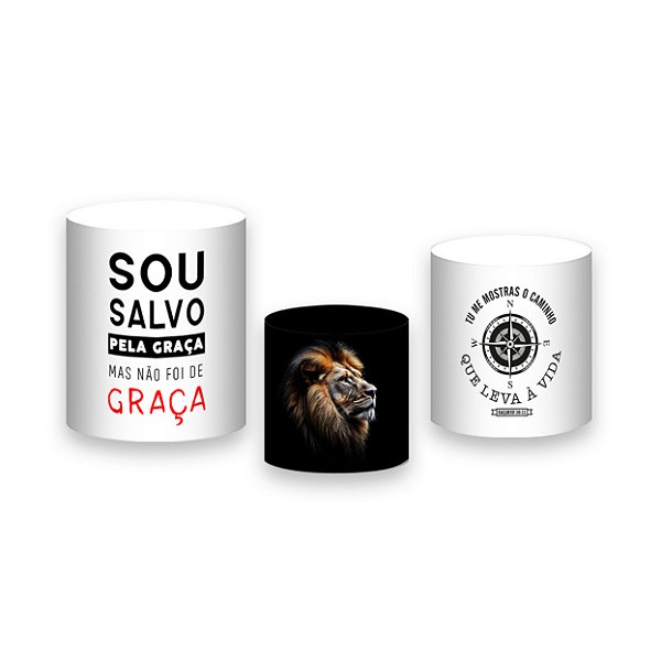 Trio De Capas De Cilindro - Religioso Leão Cruz de Jesus 047