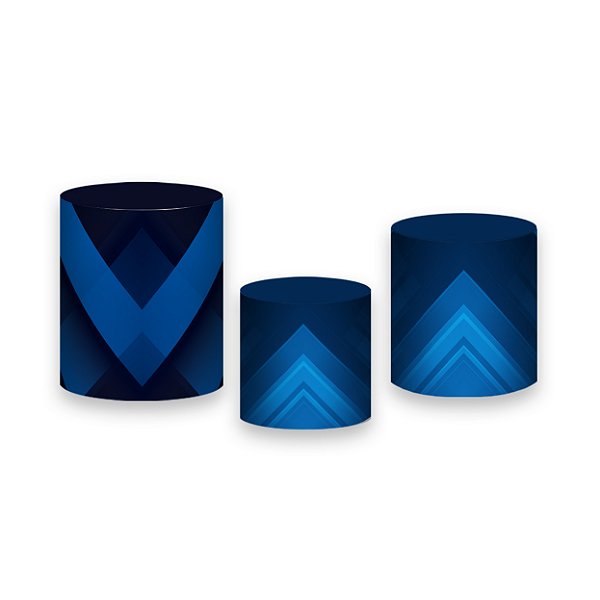 Trio De Capas De Cilindro - Dia dos Pais Terno Azul 075
