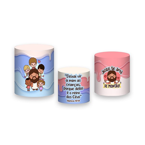 Trio De Capas De Cilindro - A Vida com Jesus é Doce 048