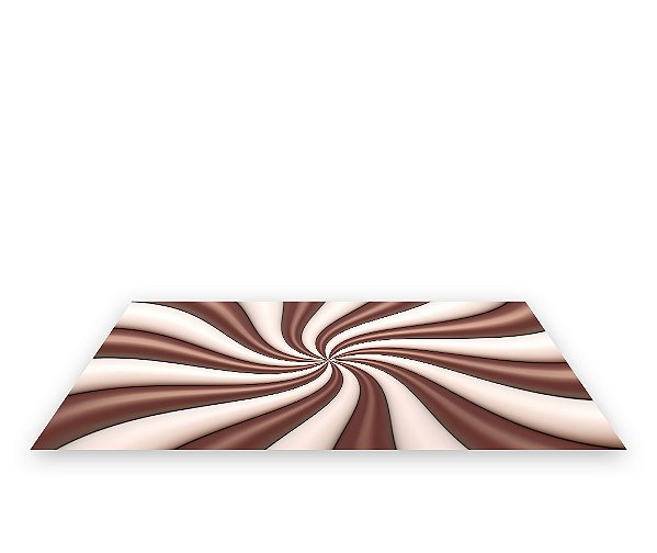 Painel De Festa Tapete Em Lona 2,50x1,35 - Doce de Chocolate e Creme 007