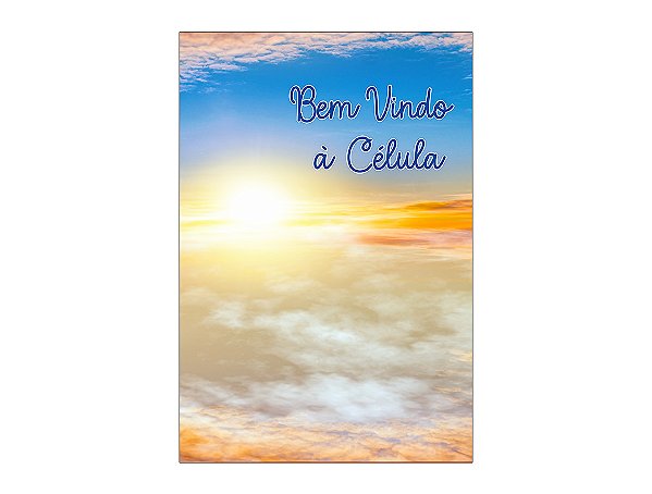 Painel De Festa Vertical 1,50 x 2,20 - Bem Vindo á Célula 086