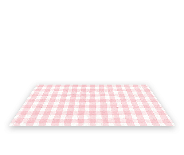 Painel De Festa Tapete Em Lona 2,50x1,35 - Xadrez Rosa 072
