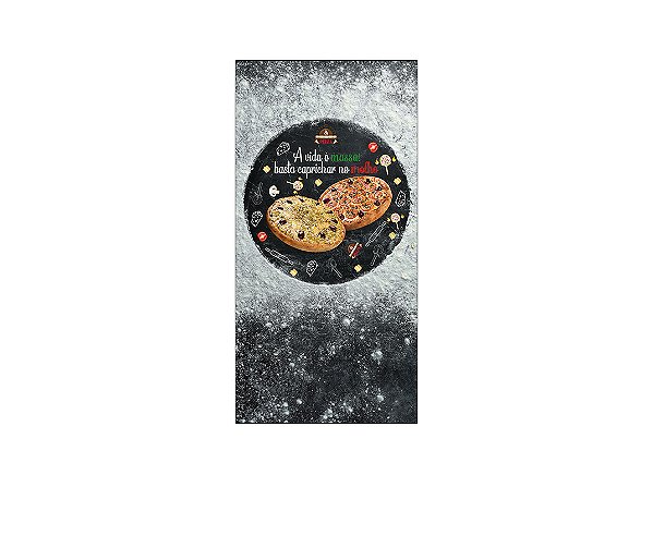 Painel De Festa Vertical 1,00 x 2,00 - Pizzas 010