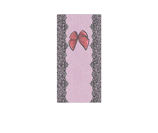 Painel De Festa Vertical 1,00 x 2,00 - Chá de Lingerie Lilás 001