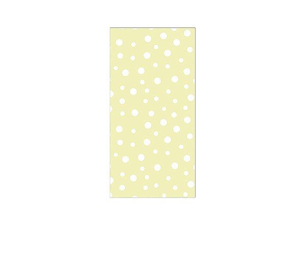 Painel De Festa Vertical 1,00 x 2,00 - Poás Amarelo 005