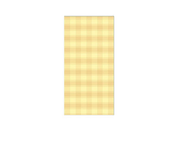 Painel De Festa Vertical 1,00 x 2,00 - Camada Xadrez Amarelo Suave 033