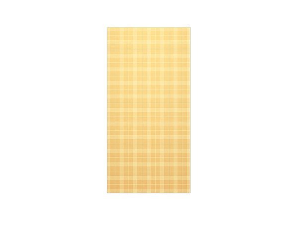Painel De Festa Vertical 1,00 x 2,00 - Xadrez Degradê Amarelo 034