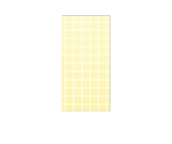 Painel De Festa Vertical 1,00 x 2,00 - Xadrez Degradê Amarelo Suave 035