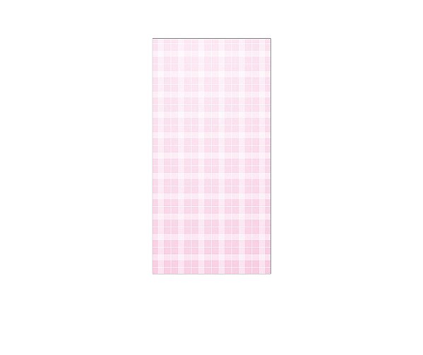 Painel De Festa Vertical 1,00 x 2,00 - Xadrez Degradê Rosa Suave 052