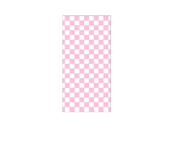Painel De Festa Vertical 1,00 x 2,00 - Estampa Simples Xadrez Rosa 061