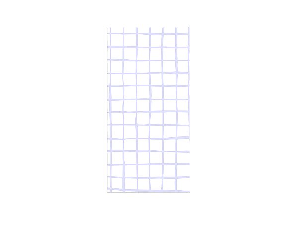 Painel De Festa Vertical 1,00 x 2,00 - Estampa Grid Quadriculado Lilás 070