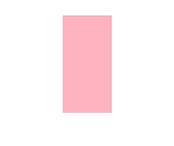 Painel De Festa Vertical 1,00 x 2,00 - Cores Neutras Rosa Liso 087