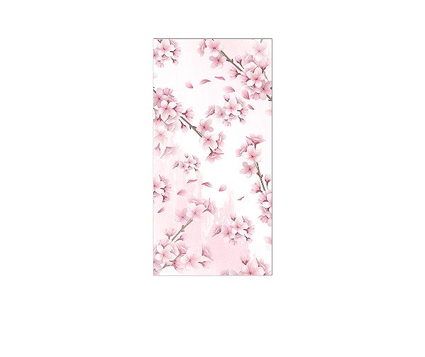 Painel De Festa Vertical 1,00 x 2,00 - Flores de Cerejeira 010