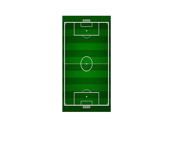Painel De Festa Vertical 1,00 x 2,00 - Campo de Futebol 005