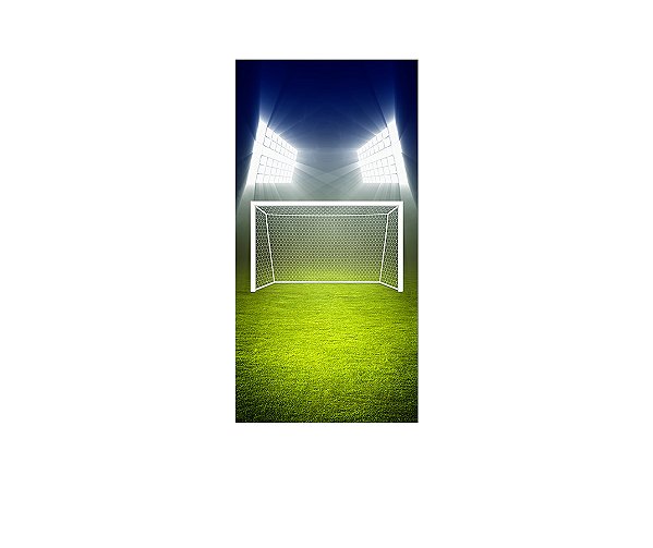 Painel De Festa Vertical 1,00 x 2,00 - Campo de Futebol 007