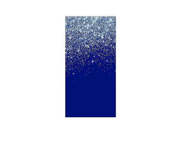Painel De Festa Vertical 1,00 x 2,00 - Efeito Glitter Azul 022