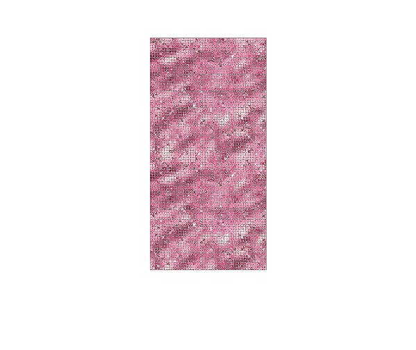 Painel De Festa Vertical 1,00 x 2,00 - Efeito Lantejoulas Rosa 035