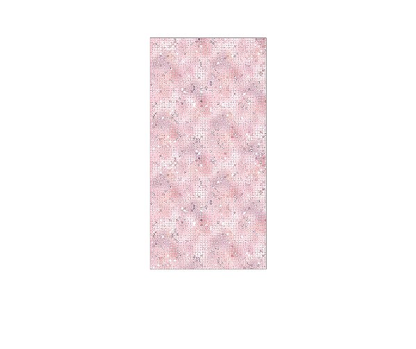 Painel De Festa Vertical 1,00 x 2,00 - Efeito Lantejoulas Rosa Claro 036
