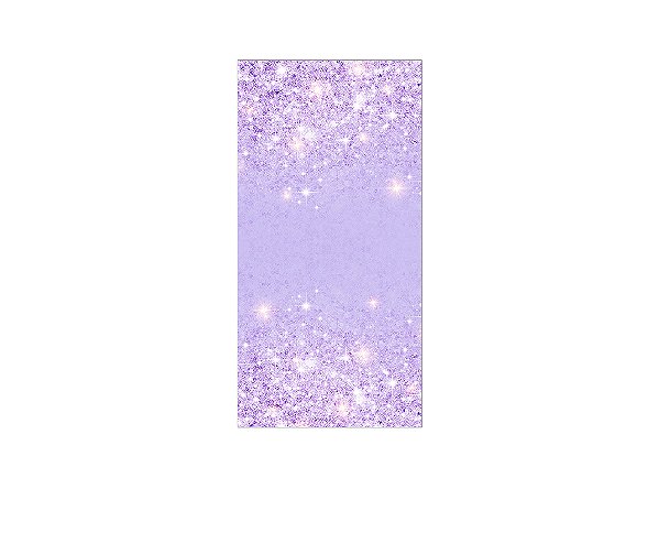 Painel De Festa Vertical 1,00 x 2,00 - Efeito Glitter Lilás 044