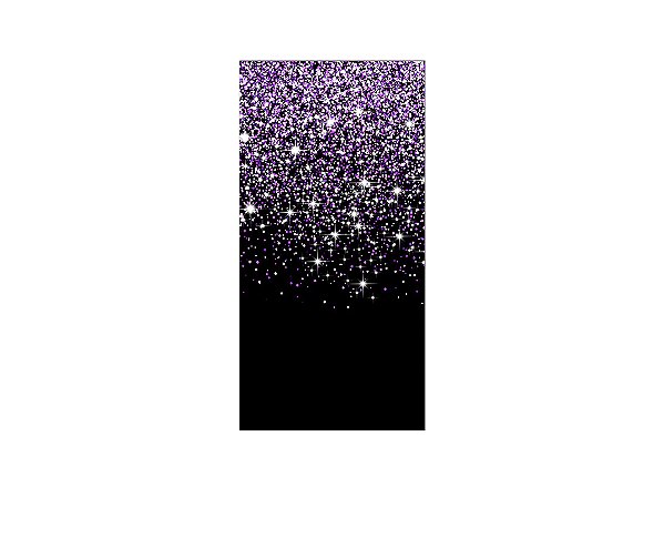 Painel De Festa Vertical 1,00 x 2,00 - Efeito Glitter Lilás Caindo 106