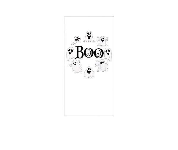 Painel De Festa Vertical 1,00 x 2,00 - Halloween Boo Fantasmas 040