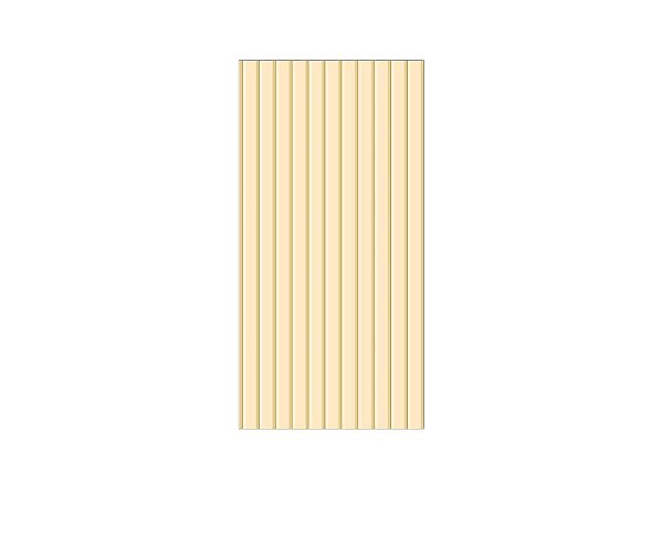 Painel De Festa Vertical 1,00 x 2,00 - Efeito Ripas de Madeira Amarelo 011