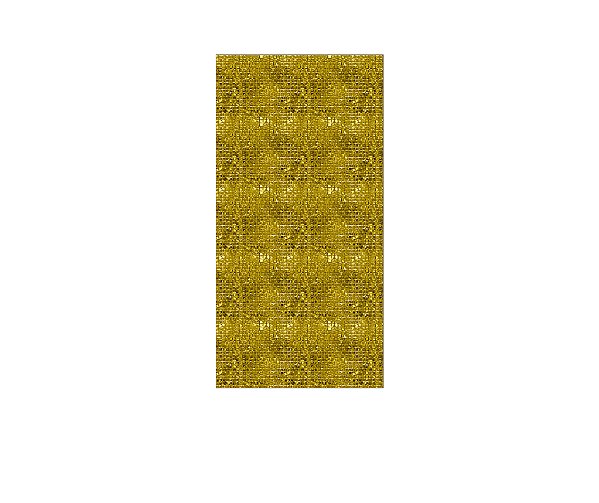 Painel De Festa Vertical 1,00 x 2,00 - Efeito Lantejoulas Quadradas Dourado 012
