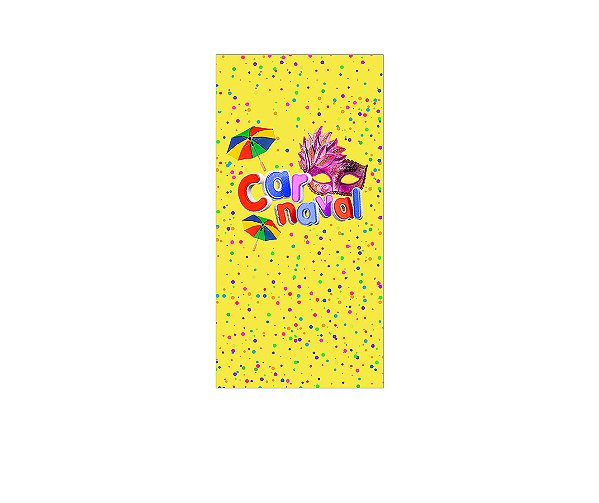 Painel De Festa Vertical 1,00 x 2,00 - Carnaval Folia 022