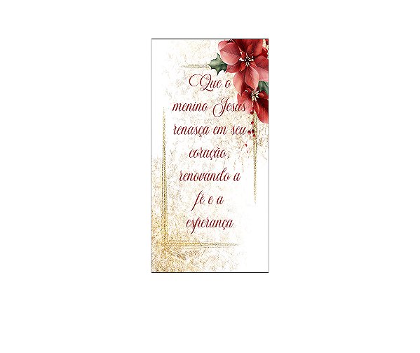 Painel De Festa Vertical 1,00 x 2,00 - Natal Folhagens Efeito Glitter 040