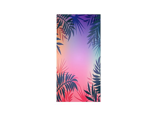 Painel De Festa Vertical 1,00 x 2,00 - Tardezinha Tropical 011