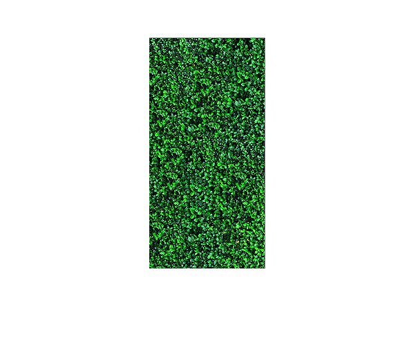 Painel De Festa Vertical 1,00 x 2,00 -  Efeito Muro Inglês Folhagens Verde 007