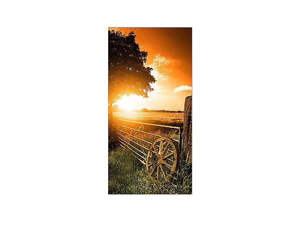 Painel De Festa Vertical 1,00 x 2,00 - Country Fazenda 004