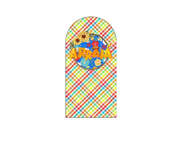 Painel De Festa Romano 1,00x2,00- Festa Junina Girassóis 048