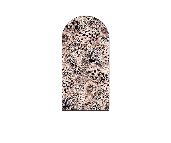Painel De Festa Romano 1,00x2,00- Pele de Animais Print Mistura 075
