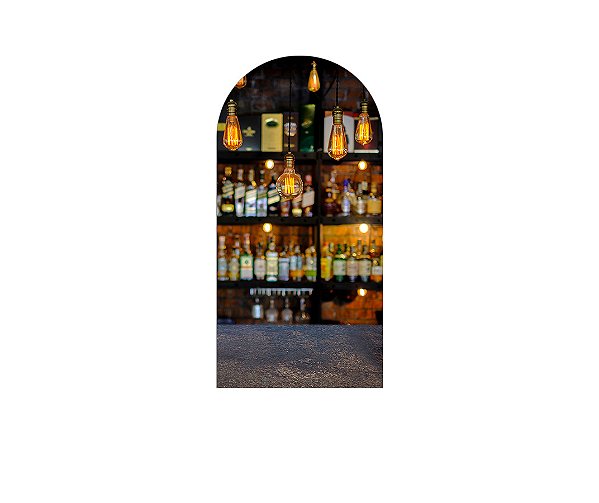Painel De Festa Romano 1,00x2,00- Boteco Rústico Bebidas 012