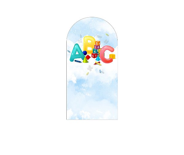 Painel Romano Veste Fácil 1,00x2,00 - ABC com Números 004