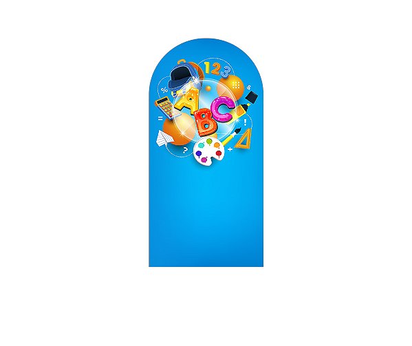Painel Romano Veste Fácil 1,00x2,00 - Formatura Azul 023