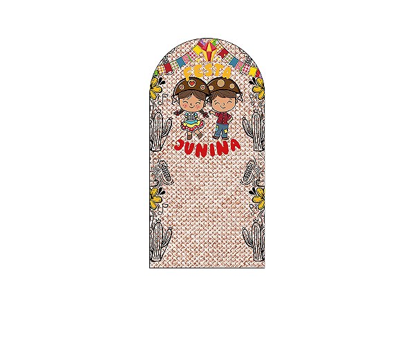 Painel Romano Veste Fácil 1,00x2,00 - Festa Junina Caipirinhas 007