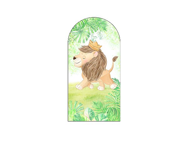 Painel Romano Veste Fácil 1,00x2,00 - Leão O Rei da Selva 038
