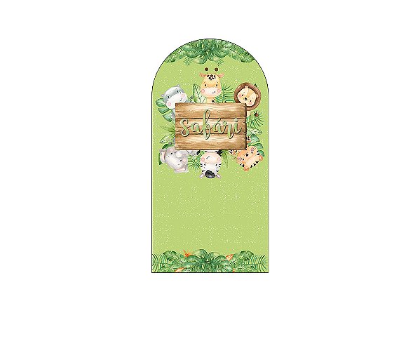Painel Romano Veste Fácil 1,00x2,00 - Animais no Safari 040