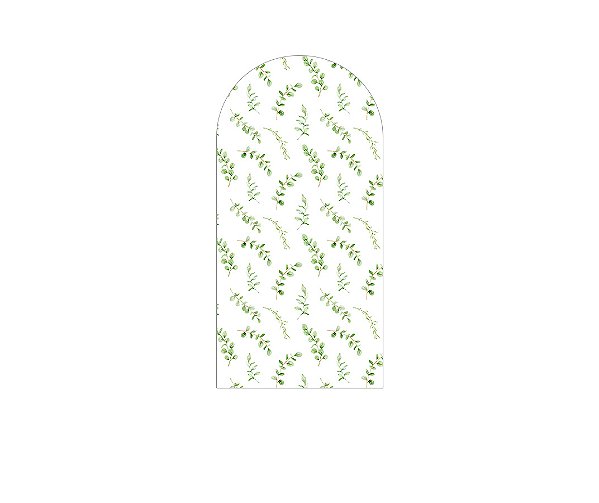 Painel Romano Veste Fácil 1,00x2,00 - Enfim Casados Folhagens 022