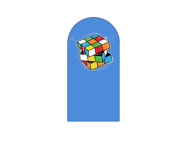 Painel Romano Veste Fácil 1,00x2,00 - Cubo Mágico 016