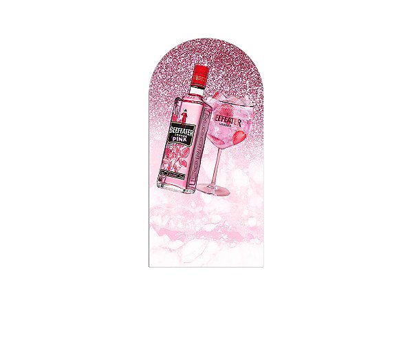 Painel Romano Veste Fácil 1,00x2,00 - Boteco Bebida Pink 004