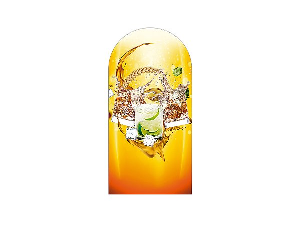 Painel Romano Veste Fácil 1,00x2,00 - Boteco Cerveja Efeito Madeira 007