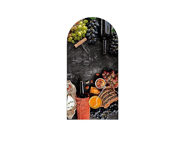 Painel Romano Veste Fácil 1,00x2,00 - Boteco Mesa de Vinhos 010