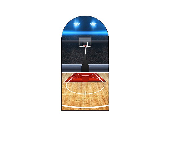 Painel Romano Veste Fácil 1,00x2,00 - Quadra de Basquete 003