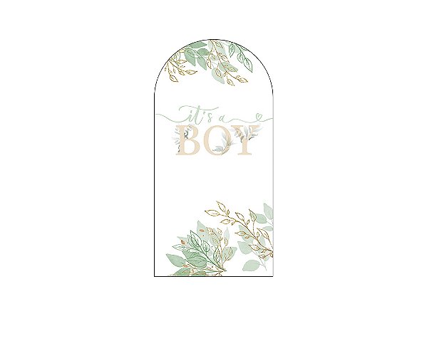 Painel Romano Veste Fácil 1,00x2,00 - Chá de Bebê It´s a Boy 081